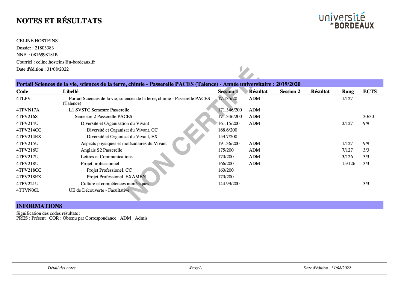 Bulletin